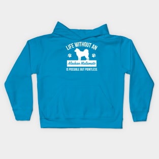 Alaskan Malamute Kids Hoodie